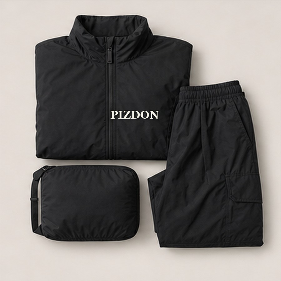 Physical PIZDON storefront lineup item kit