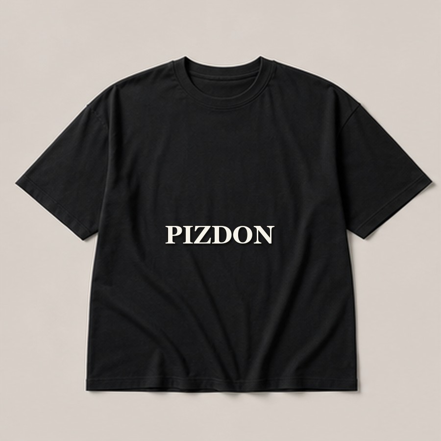 Physical PIZDON bridge graffiti tee
